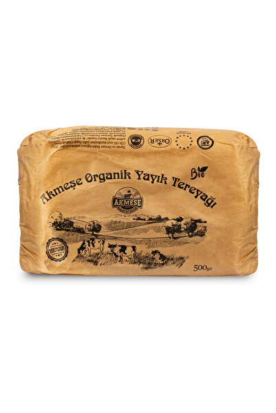 AKMEŞE Organik Yayık Tereyağı 500GR