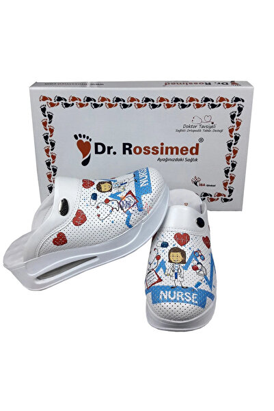 DR. ROSSİMED Ιατρικά σαμπό Blue Nurse, με υψηλή σόλα Airmax