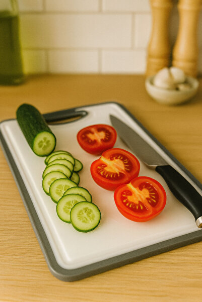 SİHİRLİ AYAKLAR Large Size Non-Slip Cutting Board Cutting Board 25X35Cm Bpa Free