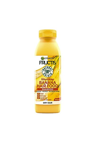 Garnier Fructis Sampon de Par Hair Food Banana, pentru Parul Uscat, 350 ml