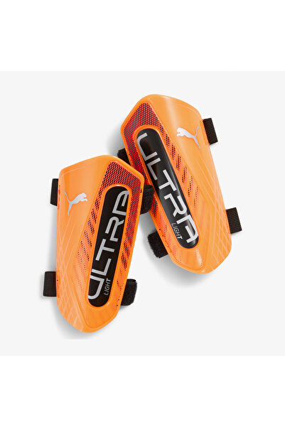 Puma Ultra Light Strap Unisex Orange Shin Guard