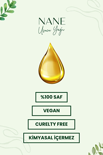 THERA BOTANICS %100 Saf Nane Uçucu Yağı 10 ml – Mentha Piperita Flower Oil (Doğal & Saf İçerik)