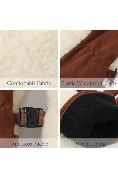 Harssidanzar Winter gloves, Harssidanzar, fur lined, S