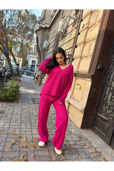 StylovelyShop Two-piece Knitwear Set