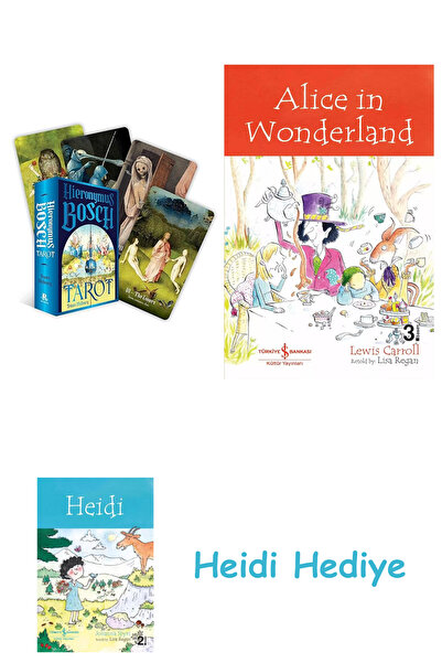 Bloomsbury هيرونيموس بوش تاروت + أليس في بلاد العجائب + هايدي