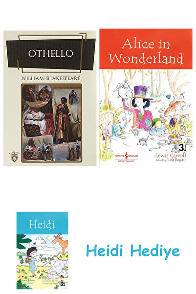 Bloomsbury Οθέλλο + Η Αλίκη στη Χώρα των Θαυμάτων + Η Χίντι