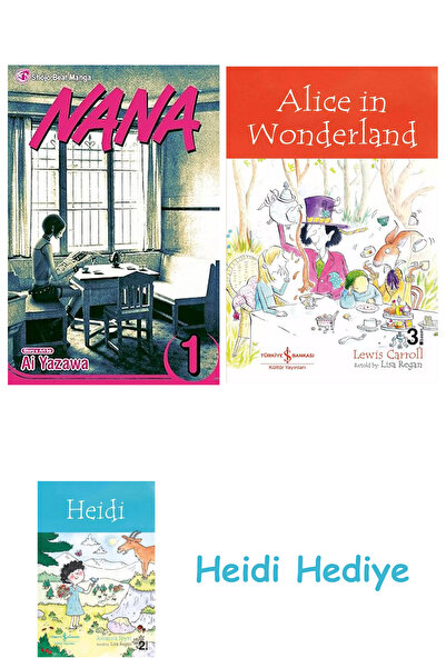 Bloomsbury Нана, том 1: Том 1 + Алиса в страната на чудесата + Хайди