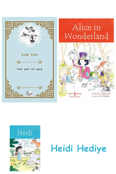 Bloomsbury Изкуството на войната + Алиса в страната на чудесата + Хайди