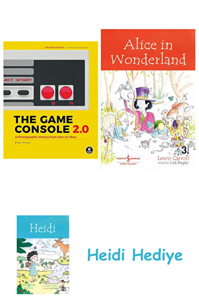 Bloomsbury The Game Console 2.0: a Photographic History from Atari to Xbox + Alice in Wonderland + Heidi