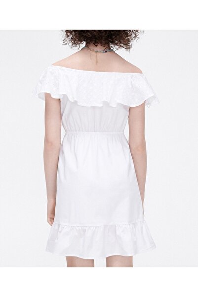 Cropp Short dress, White