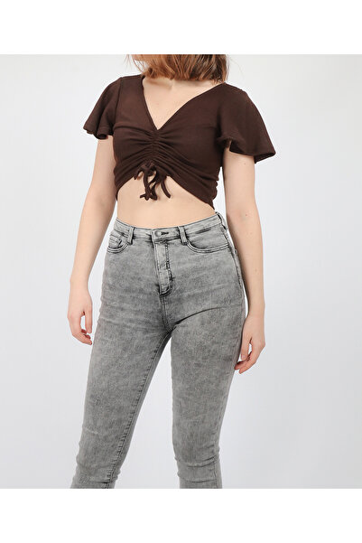 Reserved Top, Brown