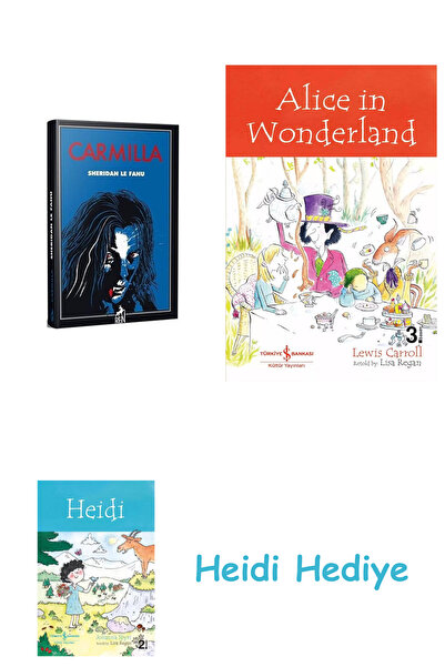 Bloomsbury Καρμίλα (Το εξώφυλλο μπορεί να αλλάζει) + Η Αλίκη στη Χώρα των Θαυ...