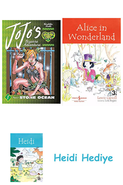 Bloomsbury Η ιστορία του Τζόζο: Τομ. 6--Στρατόπεδο Πέτρας, Τόμ. 1 + Αλίκη στη...