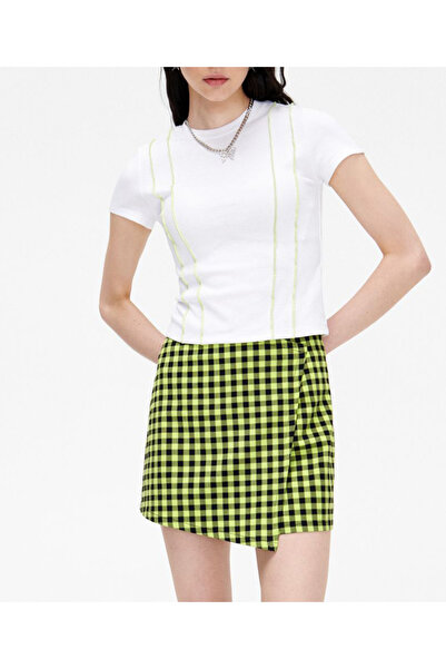 Cropp Skirt pants, Green/Black