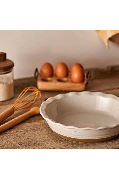 Bella Maison Margot Stoneware Baking Dish White (25.7X6.3 cm)