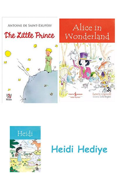 Bloomsbury Ο Μικρός Πρίγκιπας + Η Αλίκη στη Χώρα των Θαυμάτων + Η Χέιντι