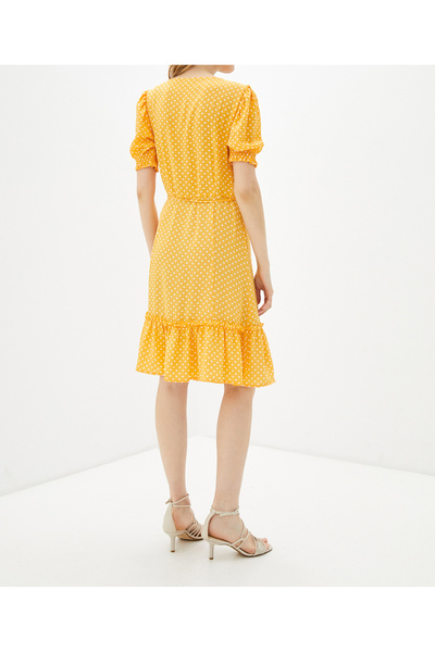 Jacqueline De Yong Short dress, Yellow
