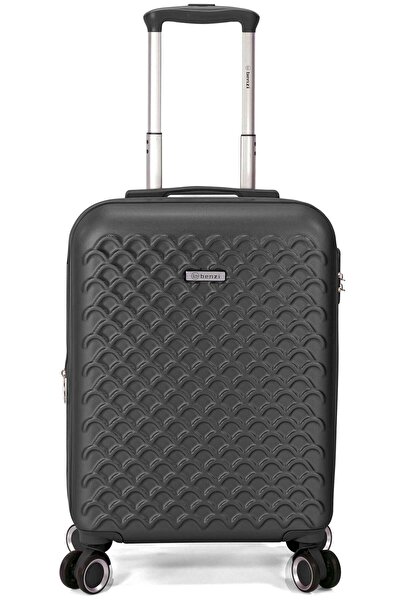 Benzi Troler extensibil mare BZ 5823, ABS, 75x46x29 cm, bagaj de cală, încuietoare, 4 roți, negru