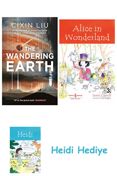 Bloomsbury الكوكب المتجول + أليس في بلاد العجائب + هايدي