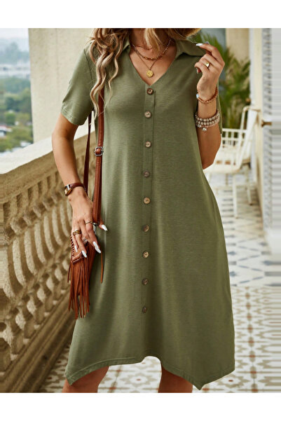 Sheya Shein mini dress, green