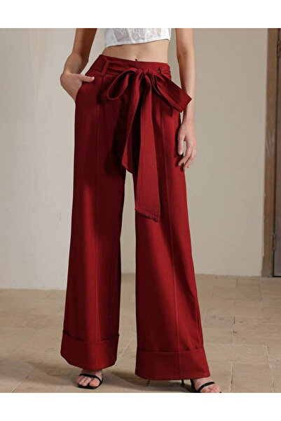 Sheya Shein trousers, cherry red