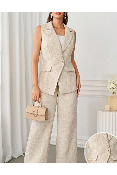 Sheya Shein outfit, beige