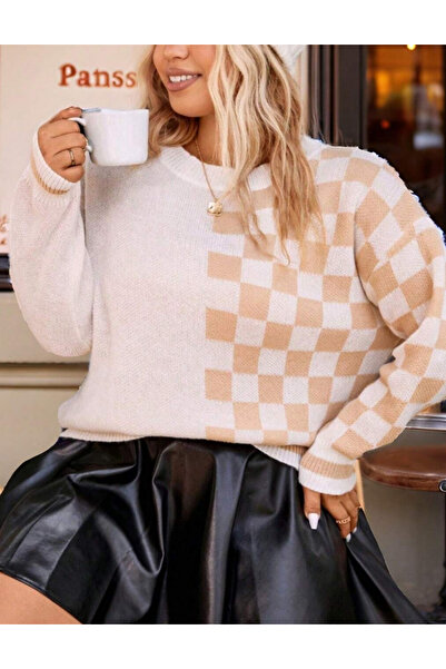 Sheya Shein Curve+ sweater, mix colors