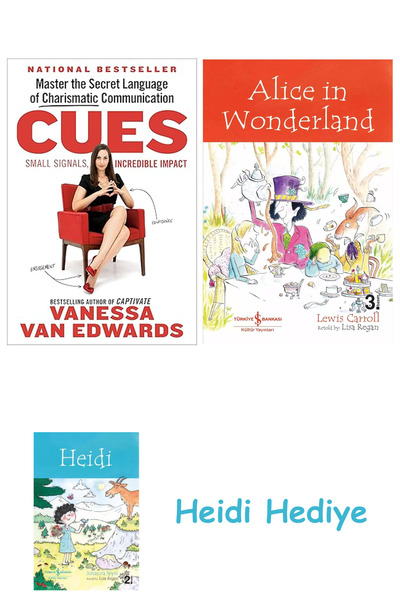 Bloomsbury Καθοδηγήσεις: Μάθετε τη μυστική γλώσσα της χαριστικής επικοινωνίας + Η Αλίκη στη χώρα των θαυμάτων + Η Χέιντι