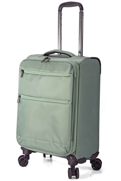 Benzi Troler extensibil de cabină BZ 5826, poliester, 54x36x23cm, 4 roți duble 360°, verde închis