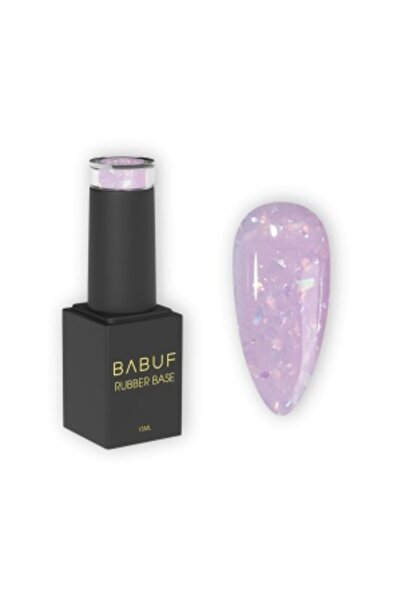 BABUF Glitter Rubber Base - Lila Elixir - 15 ml (RBPA 2)