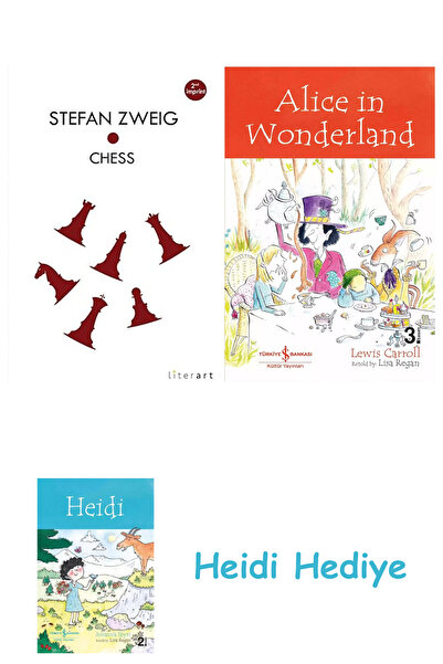 Bloomsbury Шах + Алиса в страната на чудесата + Хайди