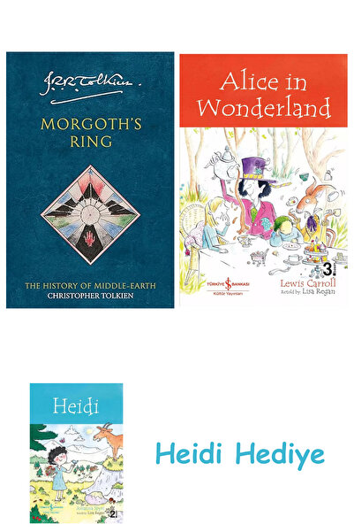 Bloomsbury Пръстенът на Моргот: Книга 10 + Алиса в страната на чудесата + Хайди