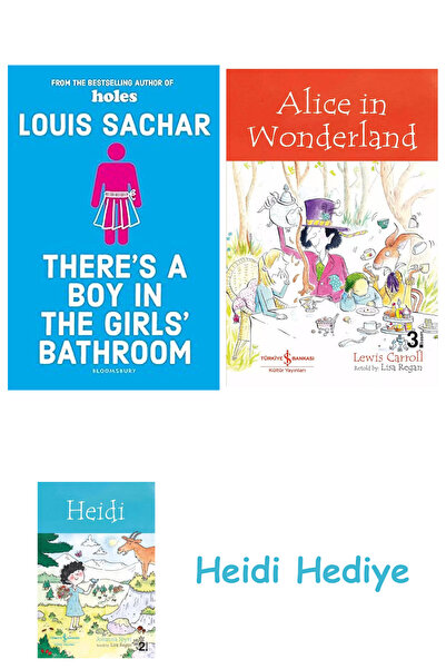 Bloomsbury Има момче в момичешката тоалетна: Преиздание + Алиса в страната на...