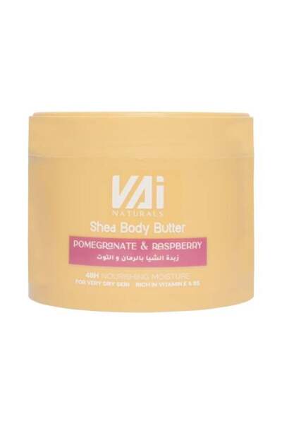 VAI زبدة الشيا مع الرمان والتوت 300 مل