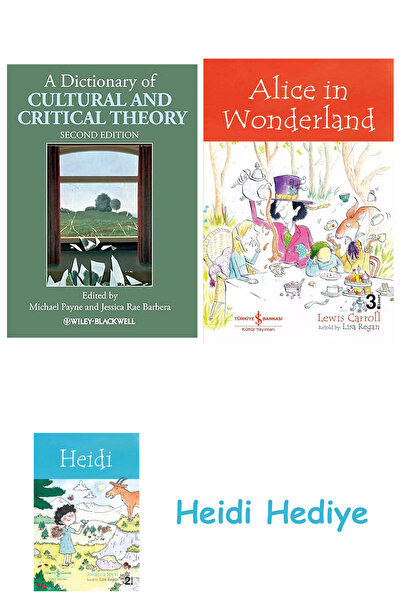Bloomsbury Un dicționar de teorie culturală și critică + Alice în Țara Minunilor + Heidi