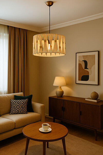 Monchi Bohem Avize, Rustik Avize, Doğal Avize, Modern Tasarım Avize, Aydınlatma