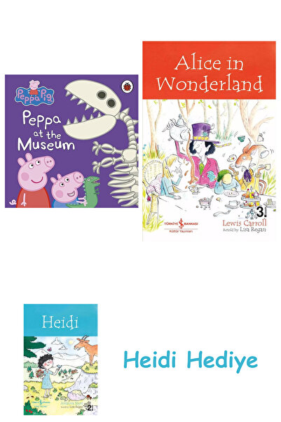 Bloomsbury Пепа Прасето: Пепа в музея + Алиса в страната на чудесата + Хайди