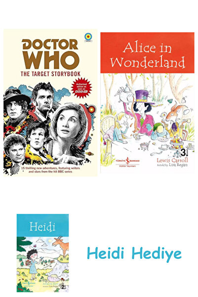 Bloomsbury Доктор Кой: Книгата с приказки „Целта“ + Алиса в страната на чудесата + Хайди