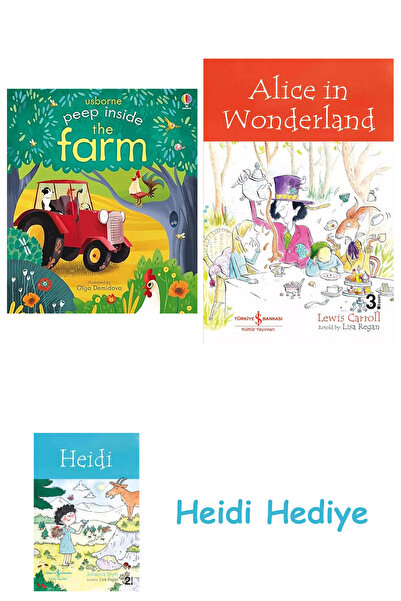 Bloomsbury اكتشف داخل المزرعة + أليس في بلاد العجائب + هايدي