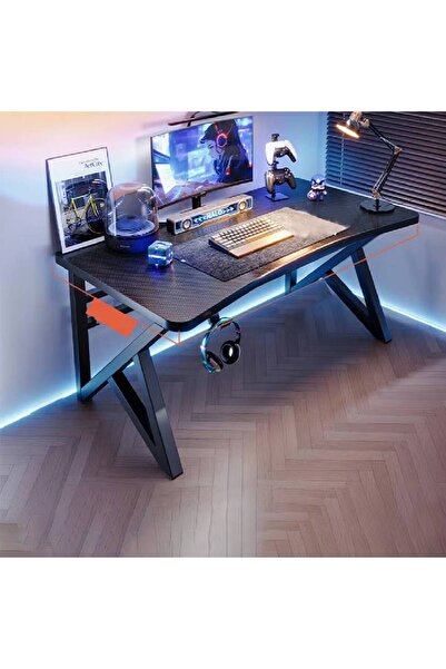 NKX Ergonomic K Shaped Gaming Desk Computer Desk Writing Desk 120 CM