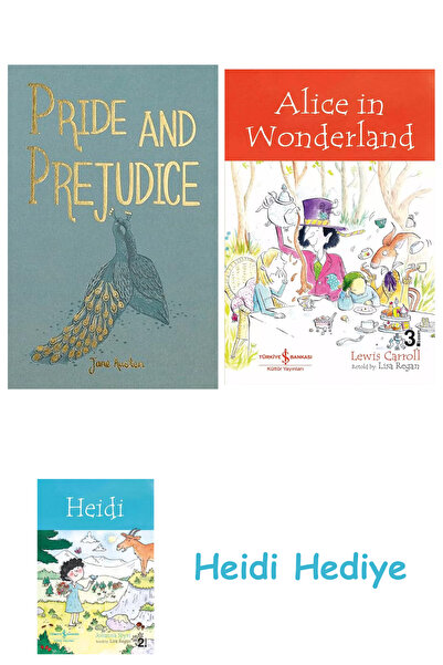 Bloomsbury Περηφάνια και προκατάσταση + Η Αλίκη στη Χώρα των Θαυμάτων + Η Χέιντι