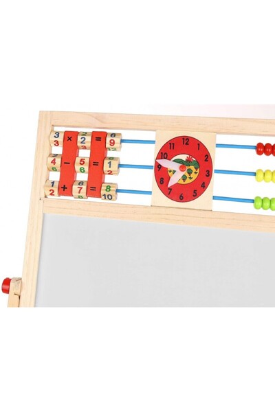 PROCART Magnetic board 29x32.5 cm, 2 sides, calculator, chalk, marker and sponge