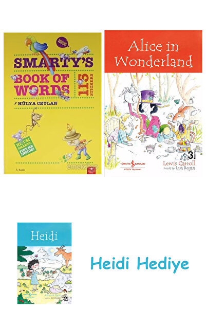 Bloomsbury Smarty's Book of Words + Alice in Wonderland + Heidi