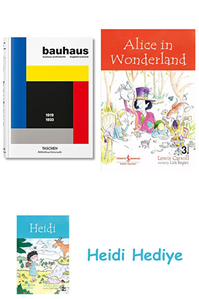 Bloomsbury Bauhaus. Ediție actualizată + Alice în Țara Minunilor + Heidi