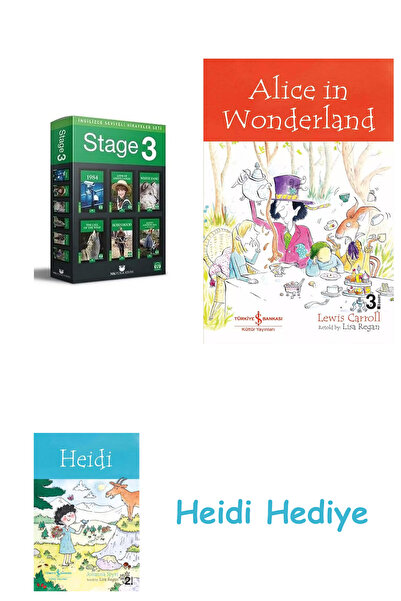 Bloomsbury Αγγλικό Σετ Ιστοριών Στάδιο 3 - 6 Βιβλία + Η Αλίκη στη Χώρα των Θα...