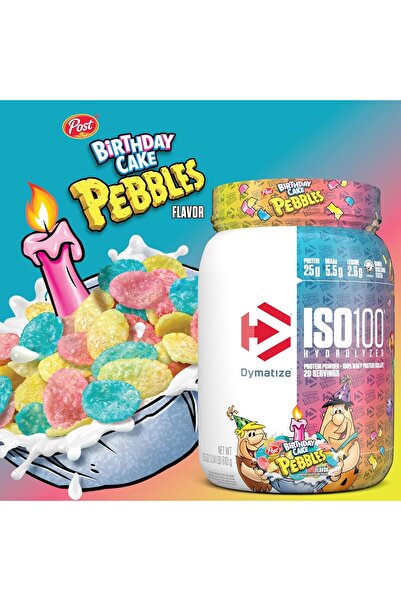 Dymatize ISO 100 20 Serving Birthday Cake 610 Gm