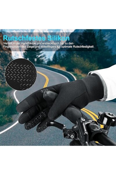 OEM Lapulas unisex gloves, with touchscreen, lightweight winter, windproof, size S,