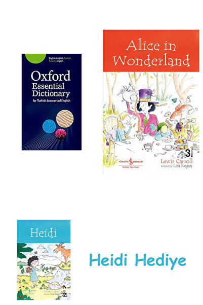 Bloomsbury Dicționarul esențial Oxford + Alice în Țara Minunilor + Heidi