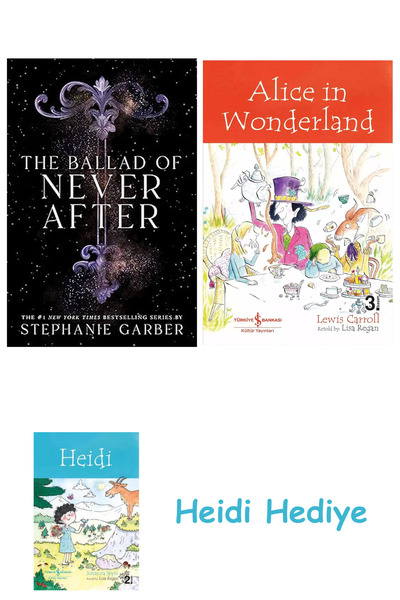 Bloomsbury Η Μπαλάντα του Ποτέ Μετά: 2 + Η Αλίκη στη Χώρα των Θαυμάτων + Η Χέιντι