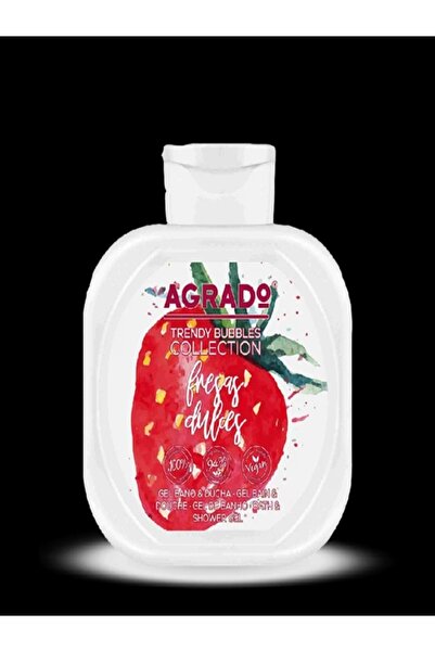 Agrado Gel de duș Căpșuni 750ml
